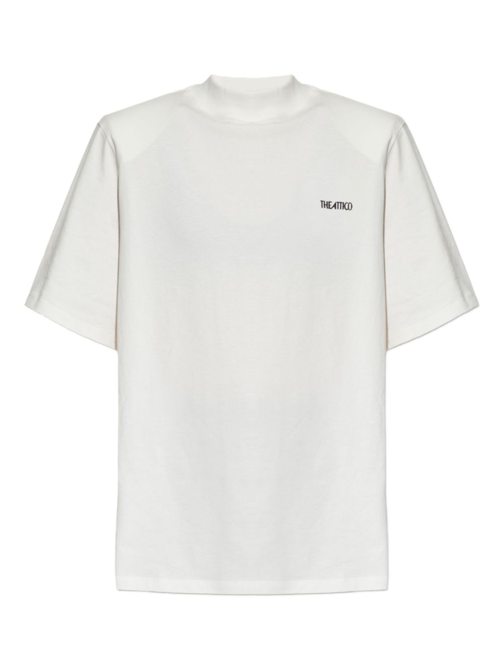 T-shirt con logo in bianco The attico - donna 