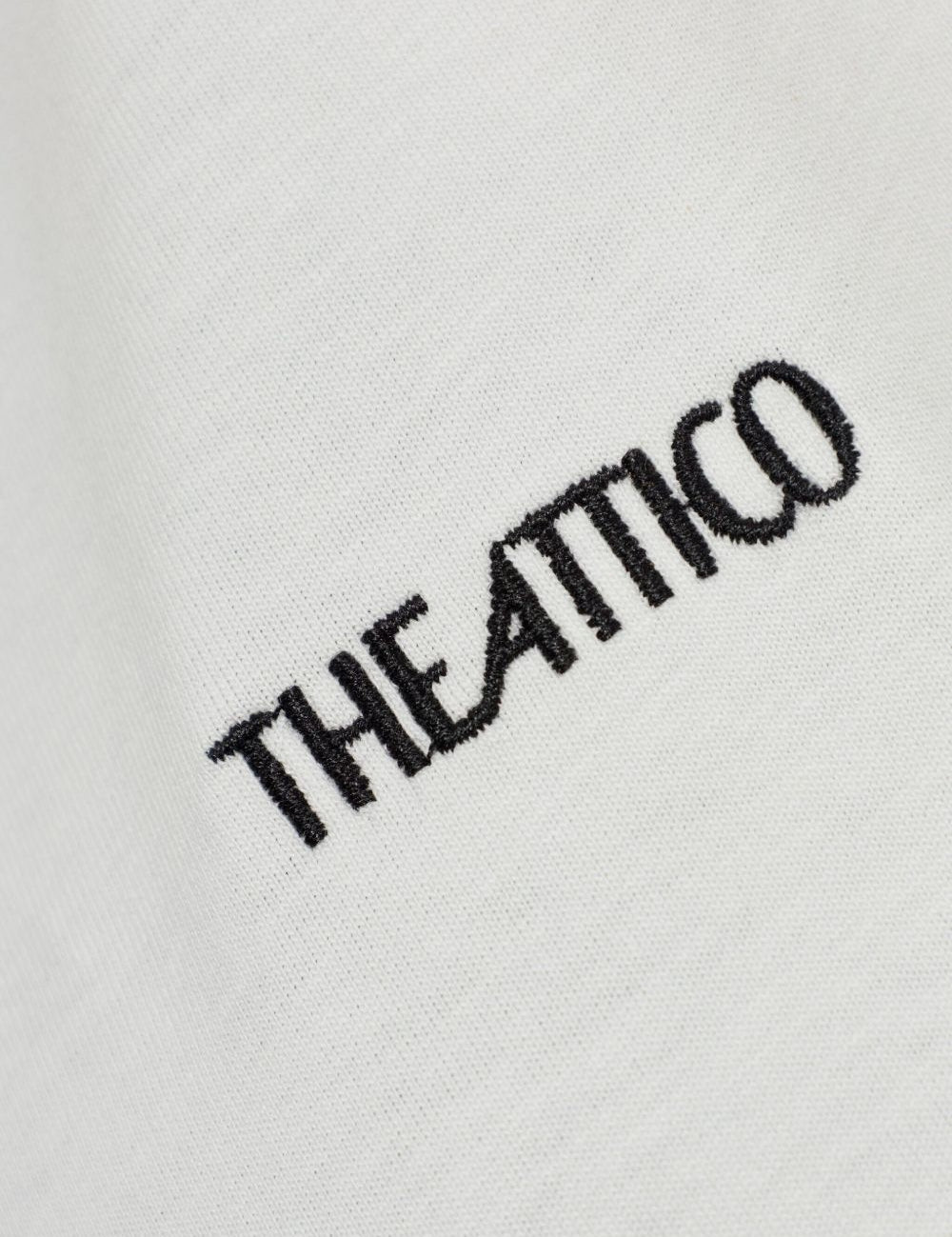 T-shirt con logo in bianco The attico - donna 