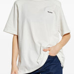 T-shirt con logo in bianco The attico - donna 