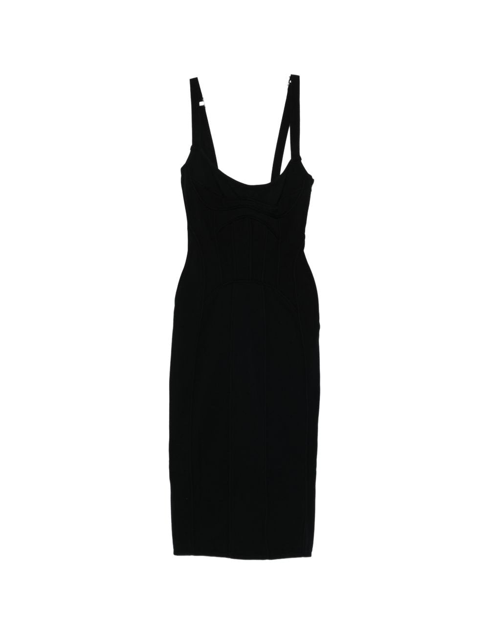 Abito midi in nero The attico - donna 