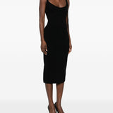 Abito midi in nero The attico - donna 