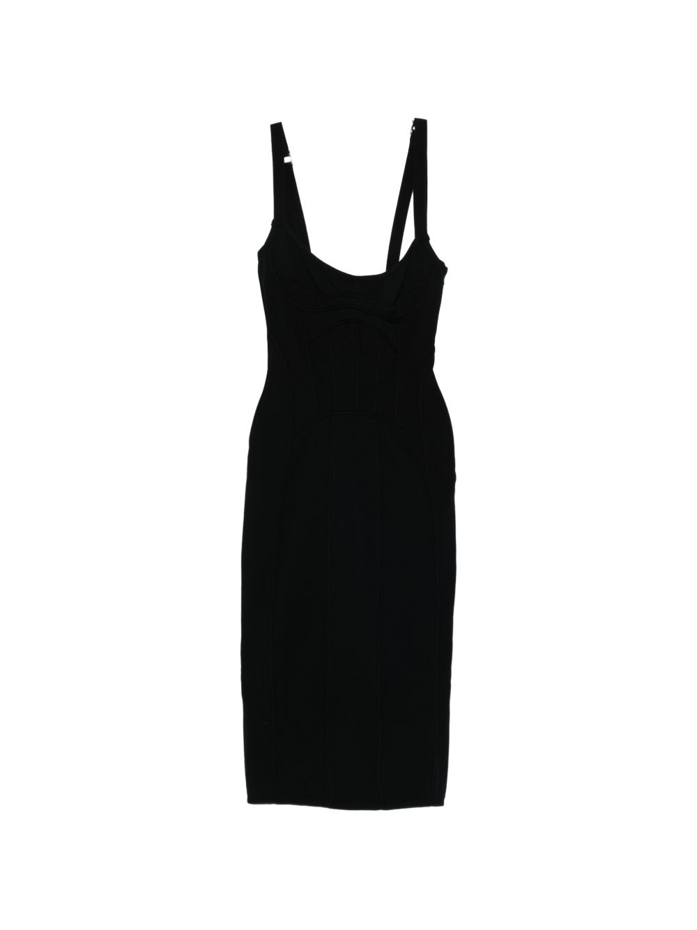 Abito midi in nero The attico - donna 