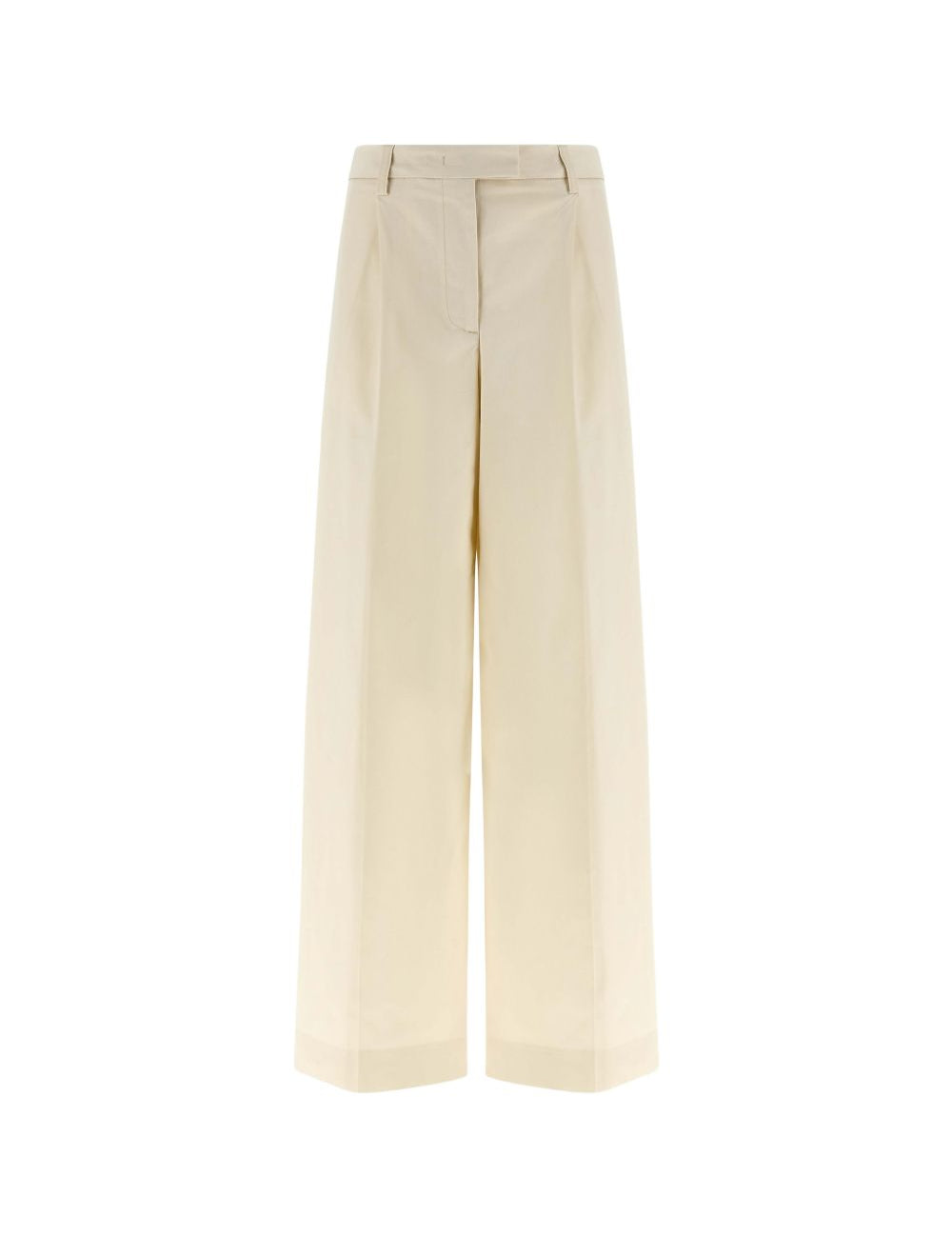 pantaloni deva in avorio the latest - donna 