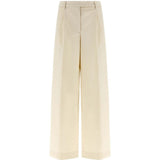 pantaloni deva in avorio the latest - donna 