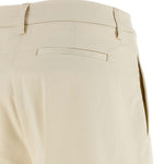 pantaloni deva in avorio the latest - donna 