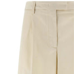 pantaloni deva in avorio the latest - donna 