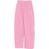 Pantaloni con vita elasticizzata in rosa The latest - donna 