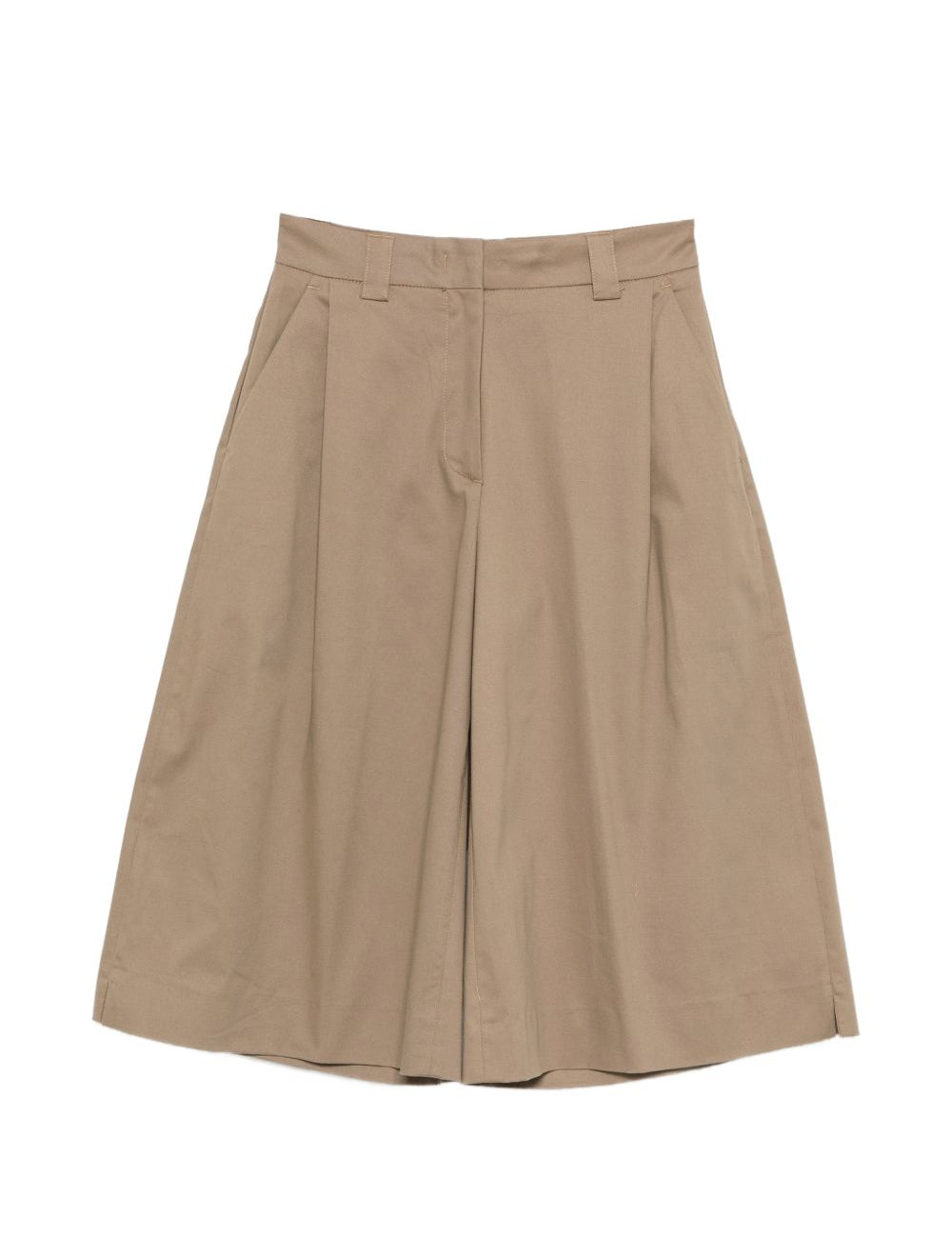 Shorts Dakota con pieghe in beige The latest - donna 