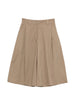 Shorts Dakota con pieghe in beige The latest - donna