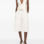 Shorts Dakota con pieghe in bianco The latest - donna 