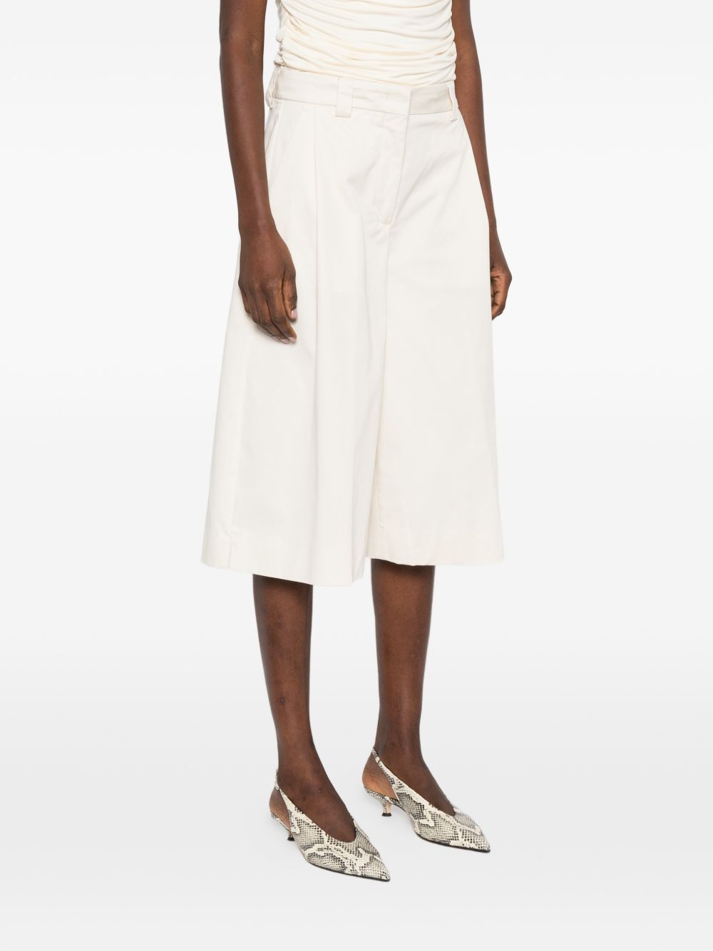 Shorts Dakota con pieghe in bianco The latest - donna 
