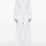 Tuta a maniche lunghe drew in bianco Th Latest - donna 