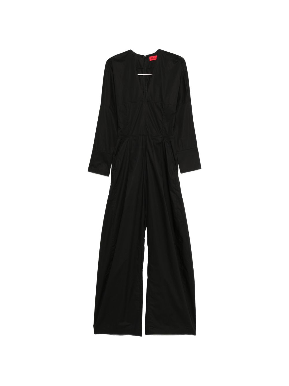 Tuta intera con scollo a V in nero The latest - donna 