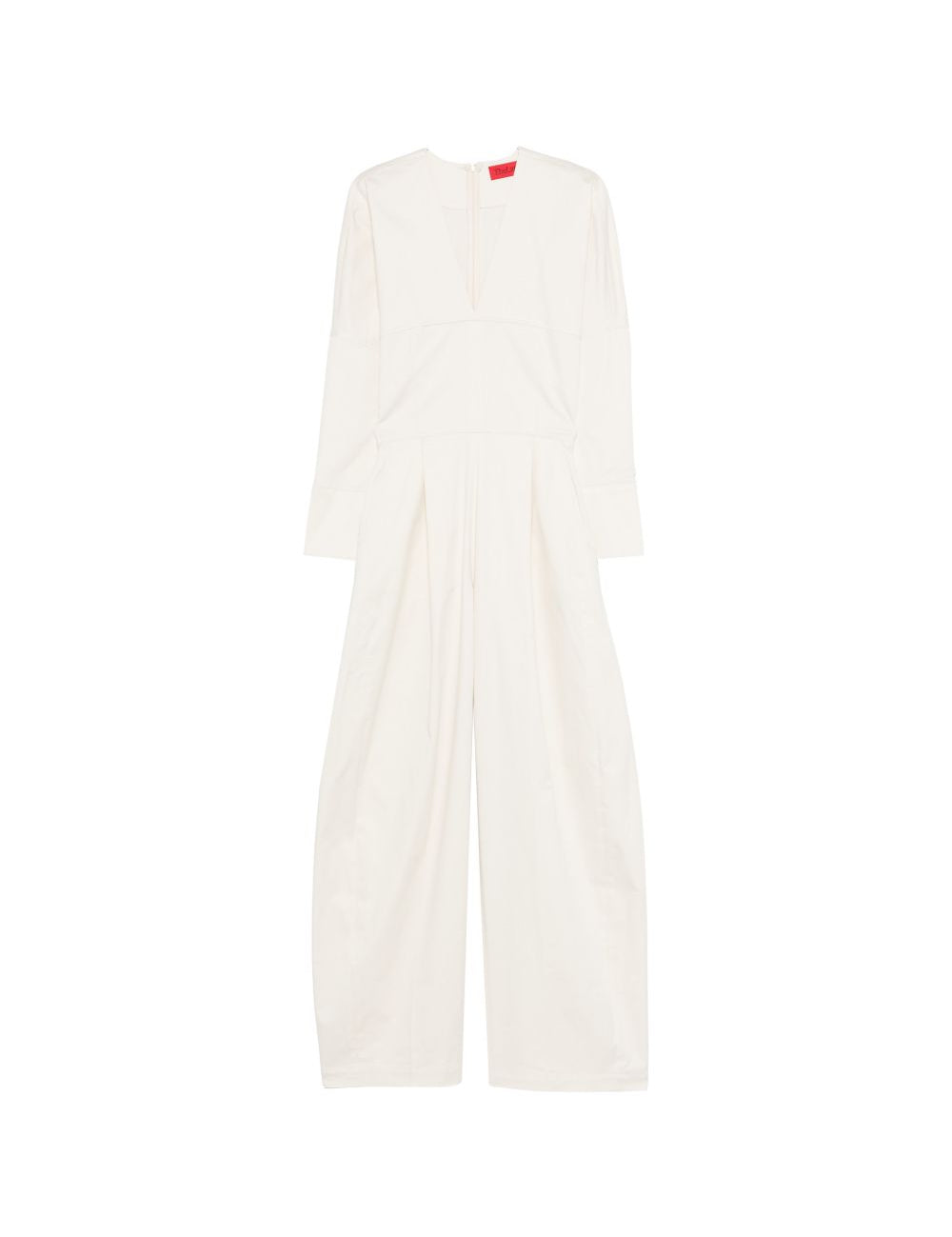 Tuta intera con scollo a V in beige The latest - donna 
