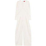 Tuta intera con scollo a V in beige The latest - donna 