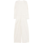 Tuta intera con scollo a V in beige The latest - donna 