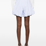 Shorts Dafne con pieghe in azzurro The latest - donna 