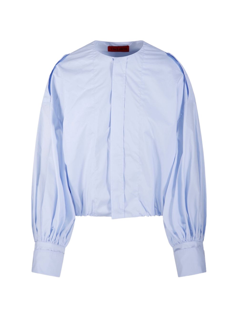 Camicia con maniche a sbuffo diana in blu The latest - donna 