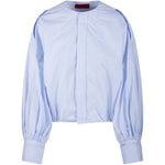 Camicia con maniche a sbuffo diana in blu The latest - donna 
