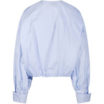 Camicia con maniche a sbuffo diana in blu The latest - donna 
