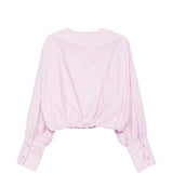 Camicia con maniche a sbuffo diana in rosa The latest - donna 