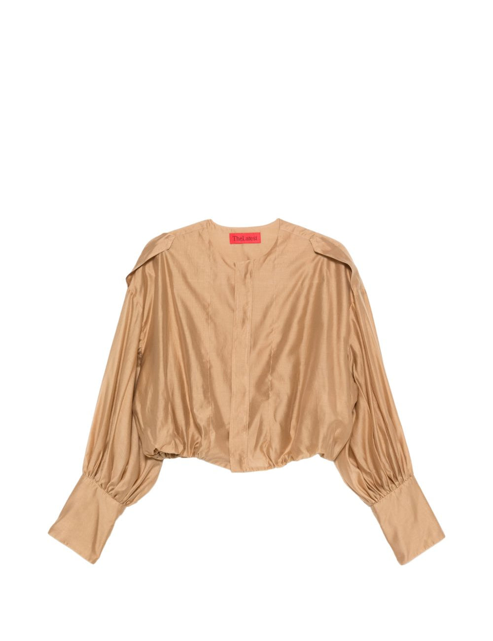 Camicia senza collo Diana in beige The latest - donna 