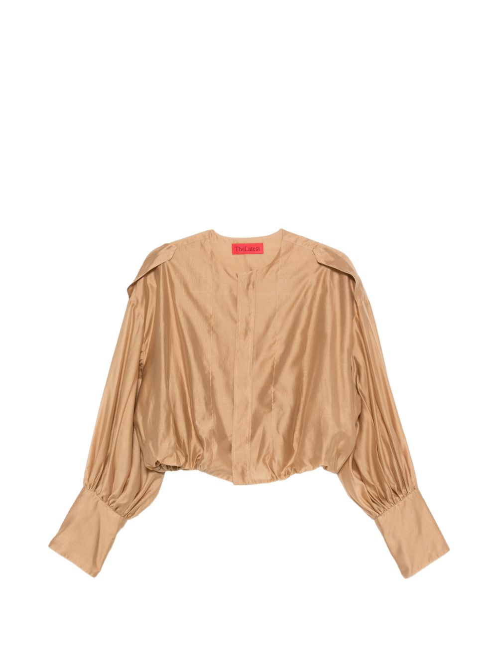 Camicia senza collo Diana in beige The latest - donna 