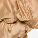 Camicia senza collo Diana in beige The latest - donna 