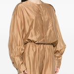 Camicia senza collo Diana in beige The latest - donna 
