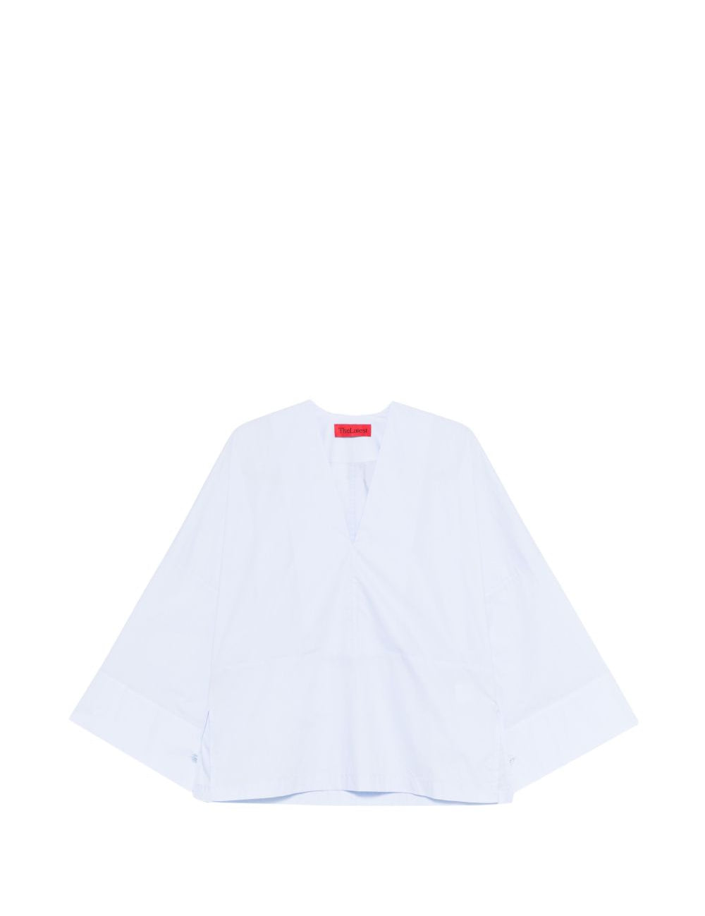 Blusa con scollo a V in celeste The latest - donna 