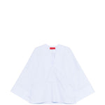 Blusa con scollo a V in celeste The latest - donna 