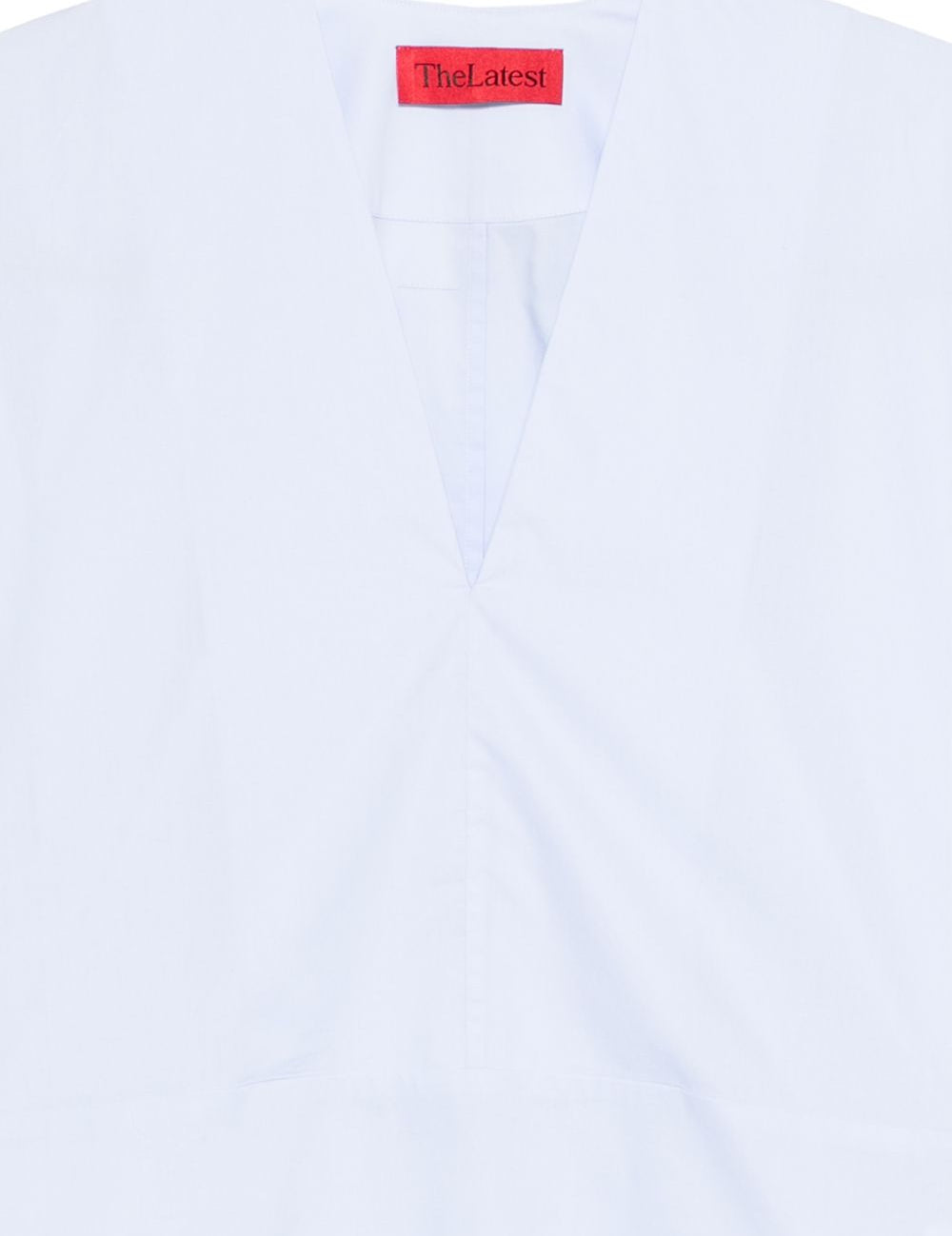 Blusa con scollo a V in celeste The latest - donna 