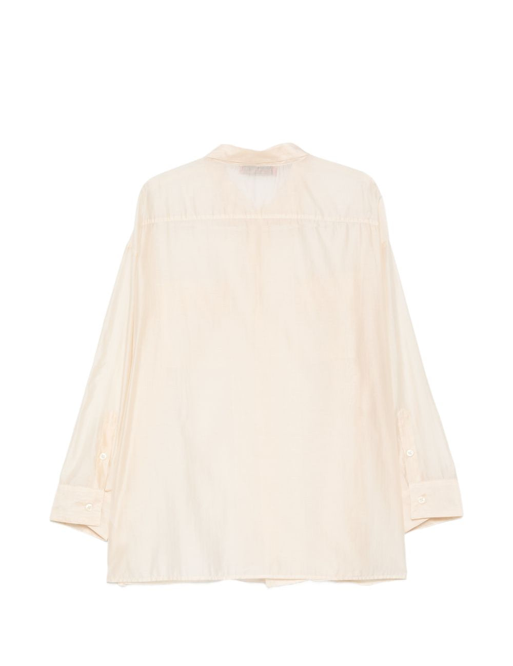 Camicia con design trasparente daria in avorio The latest - donna 