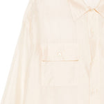 Camicia con design trasparente daria in avorio The latest - donna 