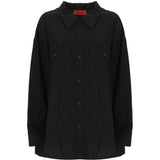 Camicia con taschino in nero The latest - donna 