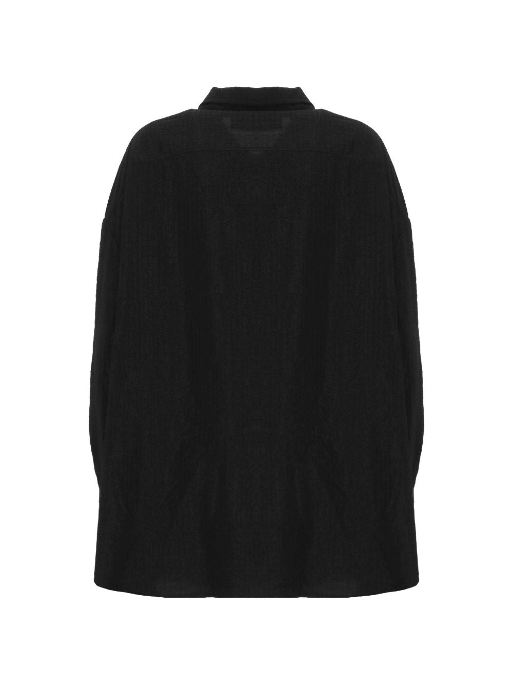 Camicia con taschino in nero The latest - donna 