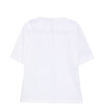 Top a maniche corte dean in bianco The latest - donna 