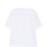 Top a maniche corte dean in bianco The latest - donna 