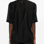 Top Dean a maniche corte in nero The latest - donna 