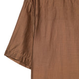 Camicetta a maniche corte Dean Dean in marrone The latest - donna 