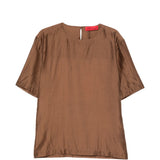 Camicetta a maniche corte Dean Dean in marrone The latest - donna 