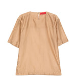Camicetta a maniche corte Dean Dean in beige The latest - donna 