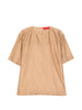 Camicetta a maniche corte Dean Dean in beige The latest - donna