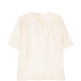 Camicetta a maniche corte Dean Dean in bianco The latest - donna 