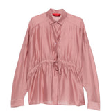 Camicia dalida con cordino in vita in rosa The latest - donna 