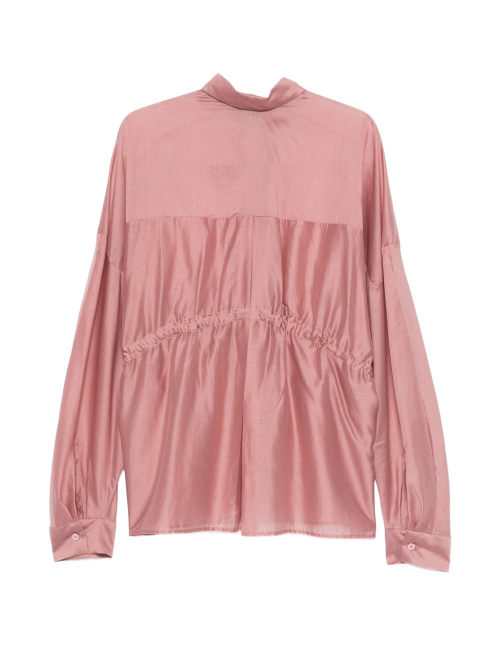 Camicia dalida con cordino in vita in rosa The latest - donna 