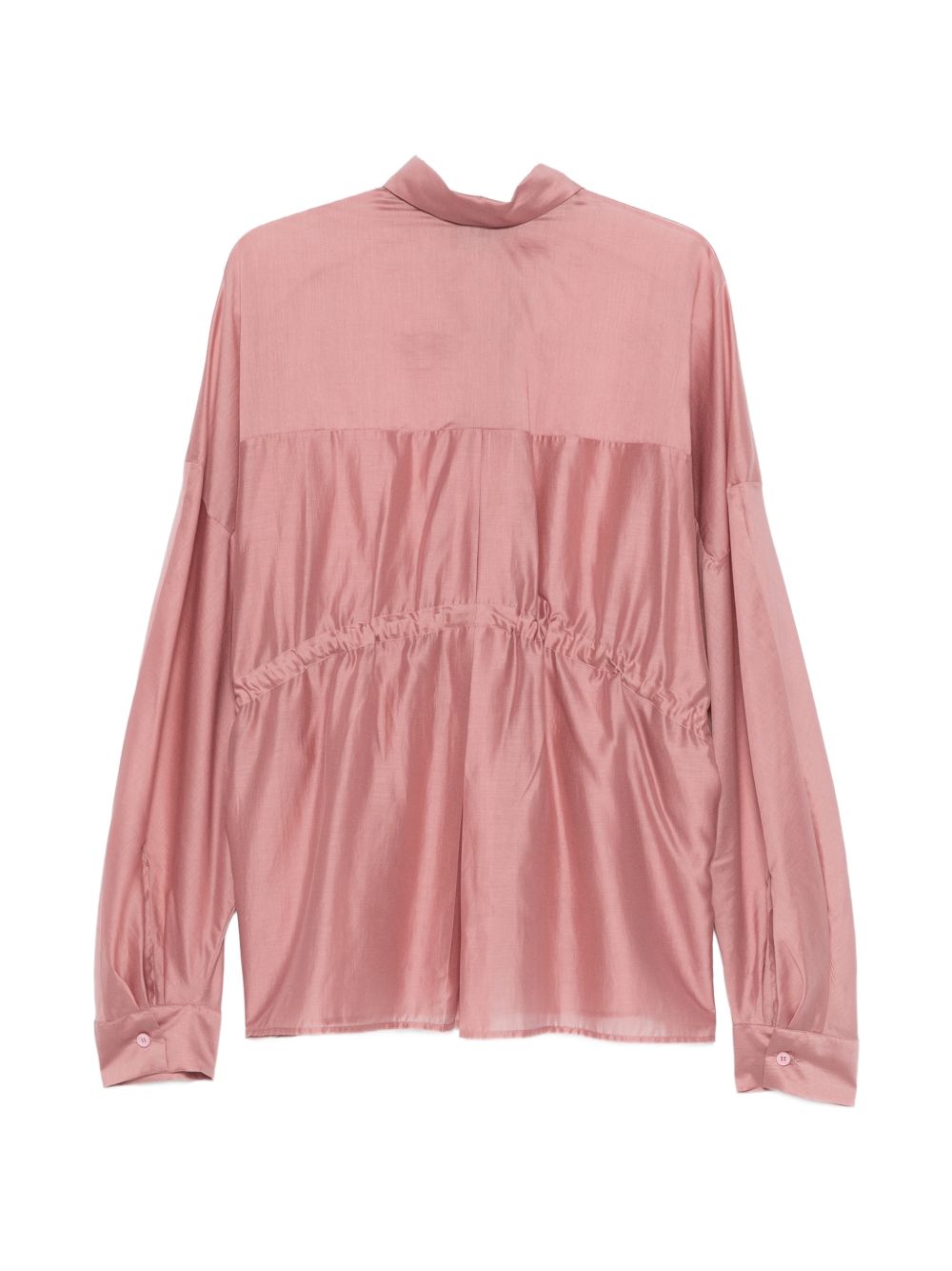 Camicia dalida con cordino in vita in rosa The latest - donna 