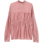 Camicia dalida con cordino in vita in rosa The latest - donna 