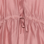 Camicia dalida con cordino in vita in rosa The latest - donna 