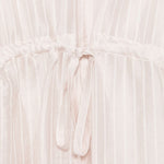 Camicia a righe dalida in avorio The latest - donna 